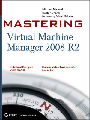 cover image of Mastering Virtual Machine Manager 2008 R2